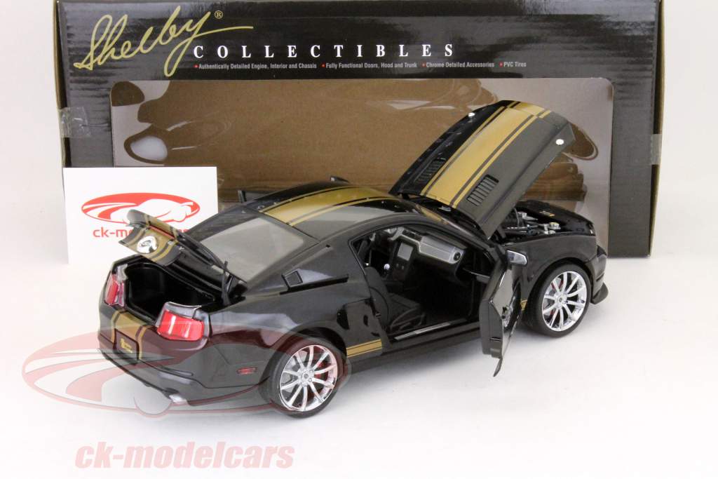 Ford Mustang Shelby GT500 Super Snake 2012 black-gold 1:18 ShelbyCo