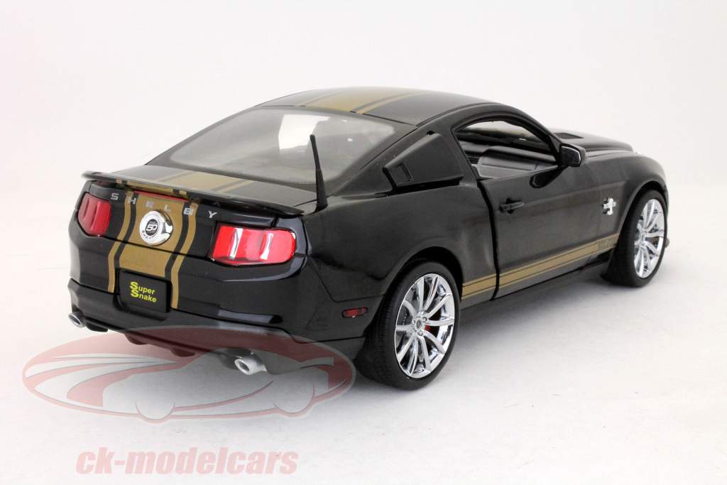 Ford Mustang Shelby GT500 Super Snake 2012 black-gold 1:18 ShelbyCo