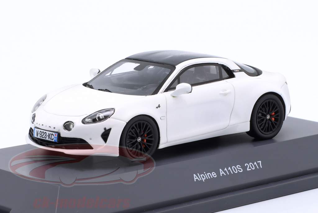 Alpine A110S 建設年 2017 白 1:43 Schuco