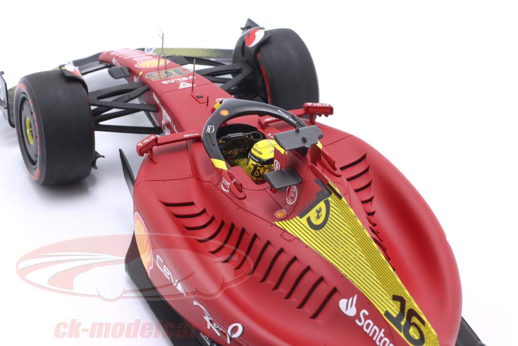 Charles Leclerc Ferrari F1-75 #16 2e Italie GP Formule 1 2022 1:18 LookSmart
