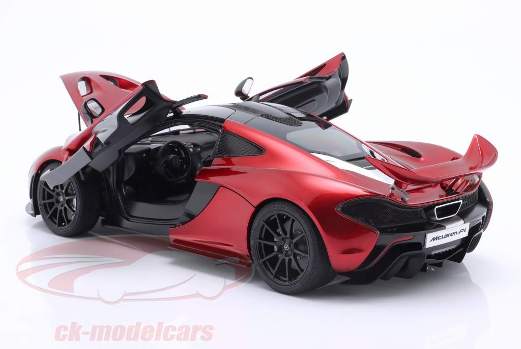 McLaren P1 year 2013 volcano red 1:12 AUTOart