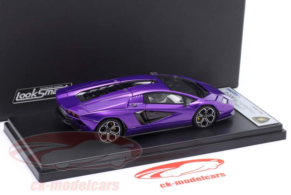 Lamborghini Countach LPI 800-4 Год постройки 2022 pasifae фиолетовый 1:43 LookSmart