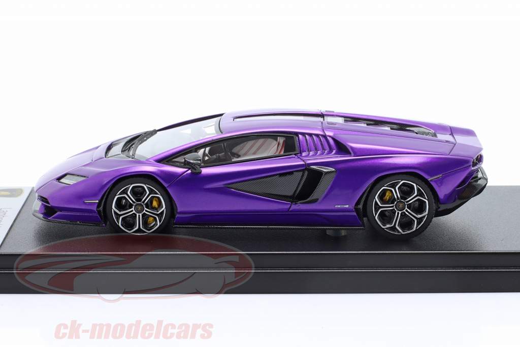 Lamborghini Countach LPI 800-4 Год постройки 2022 pasifae фиолетовый 1:43 LookSmart