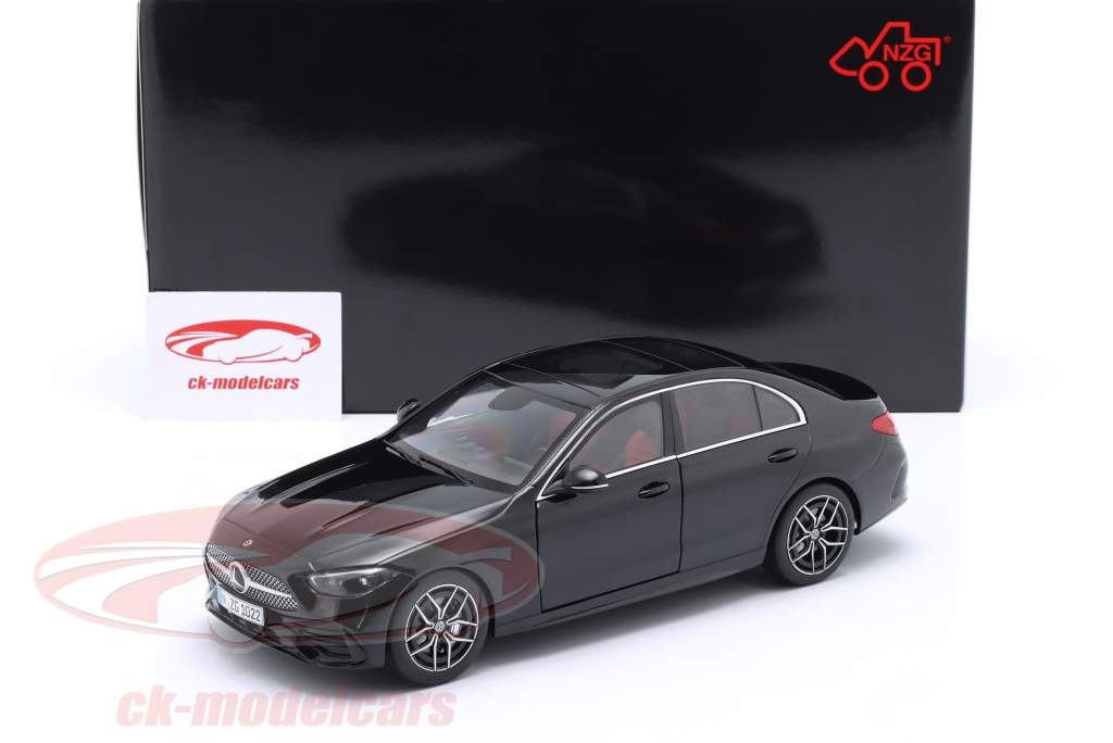 Mercedes-Benz C klasse (W206) Byggeår 2022 obsidian sort 1:18 NZG