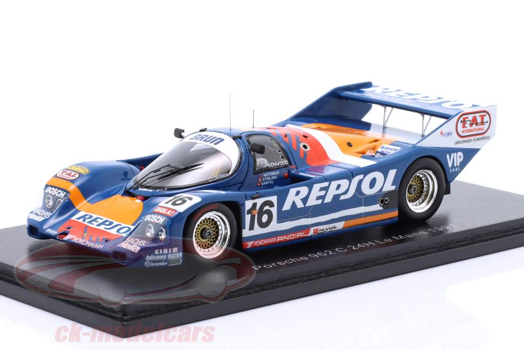 【美品未開封】1/43スパーク Porsche 962C LM 1991 Spark 1:43 Porsche 962C #52 24h LeMans 1991 Elgh
