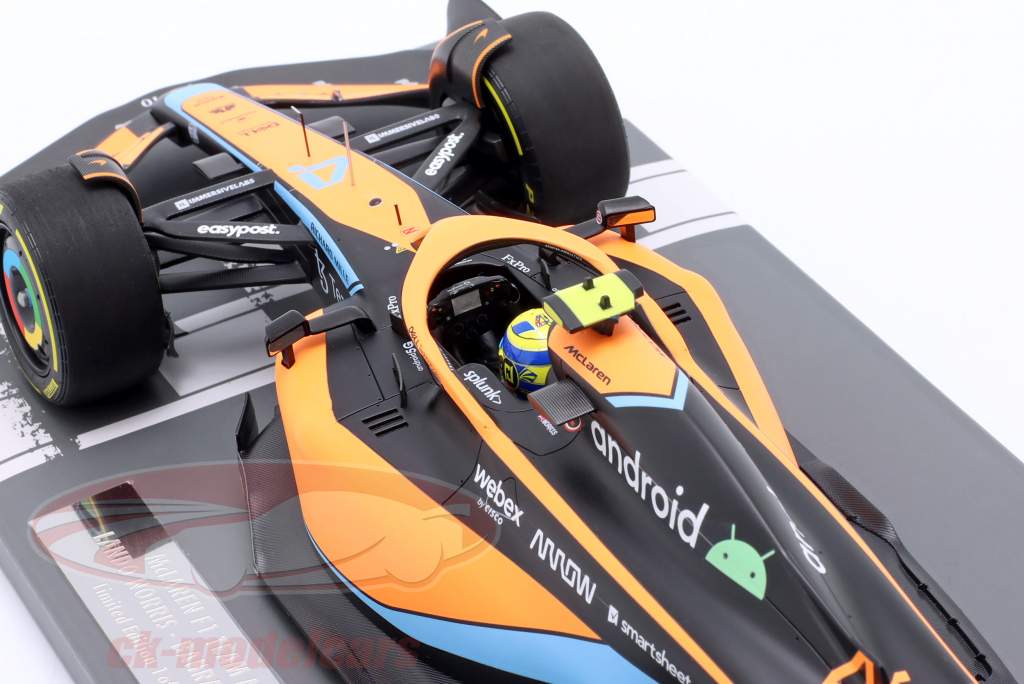 Lando Norris McLaren MCL36 #4 Bahrain GP Formula 1 2022 1:18 Minichamps
