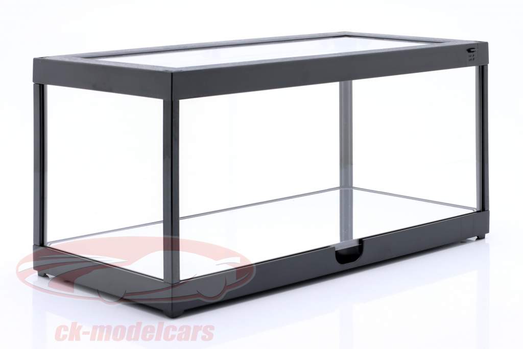 vitrine unique noir avec Éclairage LED pour échelle 1:18 Triple9