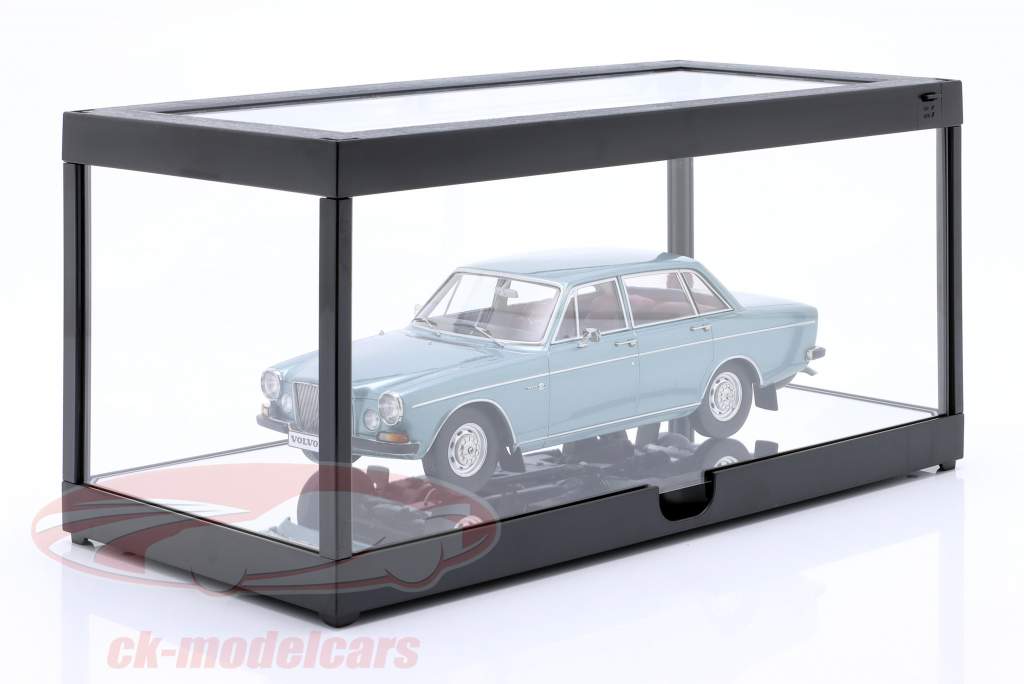 Single showcase black with LED lighting for scale 1:18 Triple9