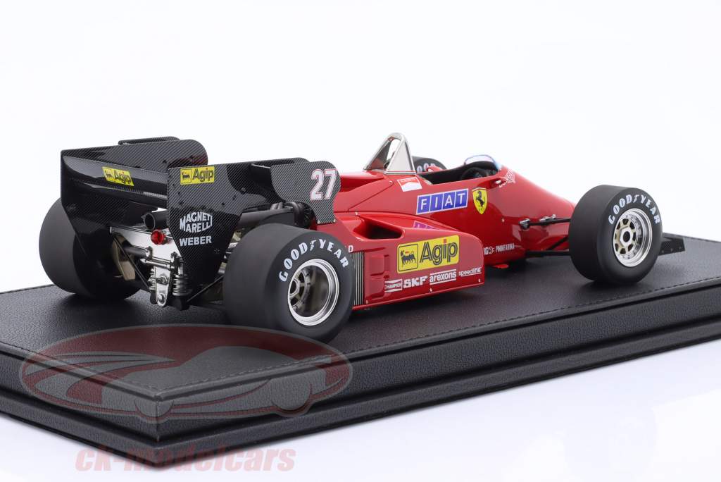 GP Replicas 1:18 M. Alboreto Ferrari 126C4 #27 2nd Italy GP