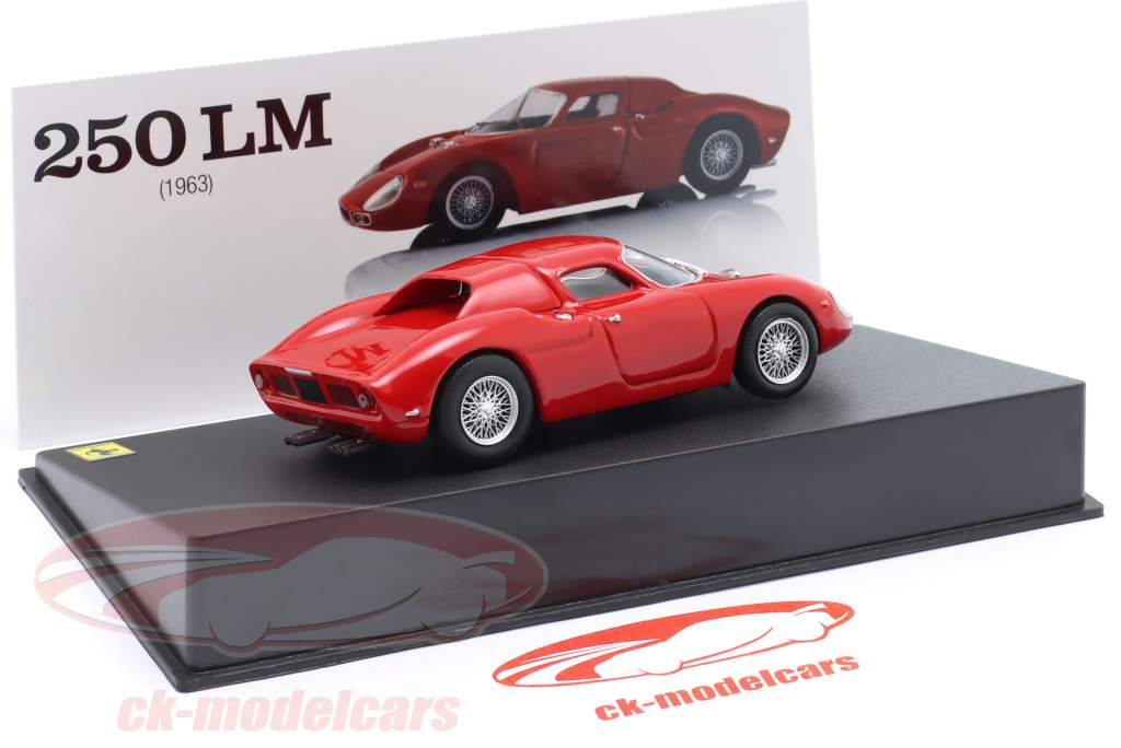 Ferrari 250 LM Année de construction 1963 rouge 1:43 Altaya