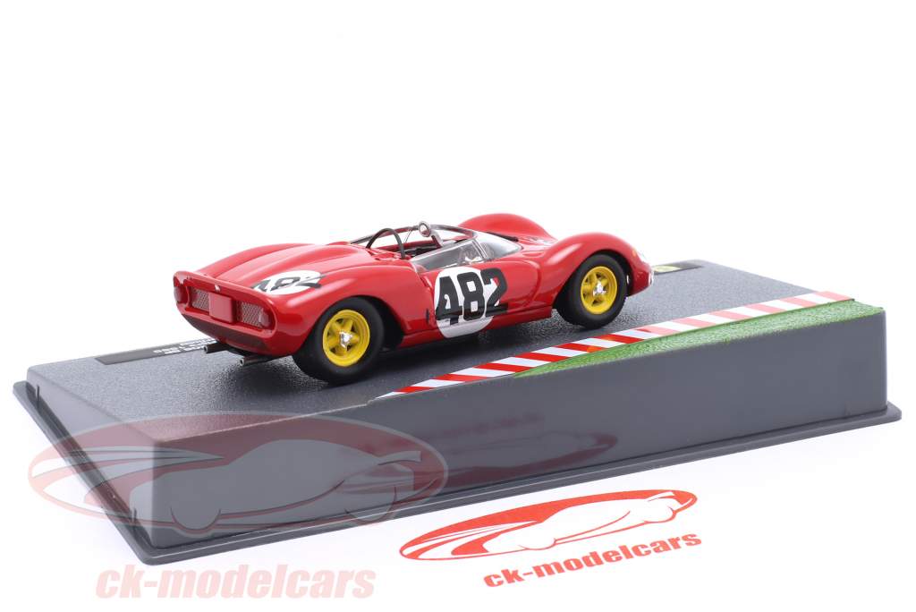 Ferrari Dino 206 SP #482 Winner Cesana-Sestriere 1965 L. Scarfiotti 1:43 Altaya