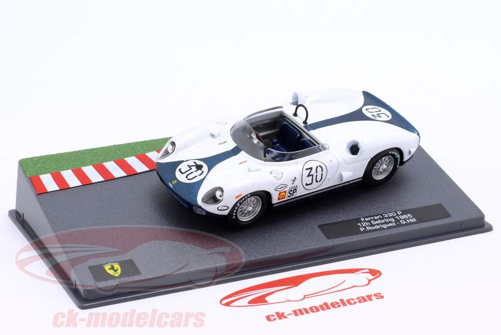 Ferrari 330 P #30 12h Sebring 1965 Rodríguez, Hill 1:43 Altaya