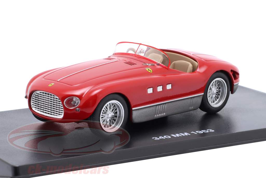 Ferrari 340 MM Byggeår 1953 rød 1:43 Altaya