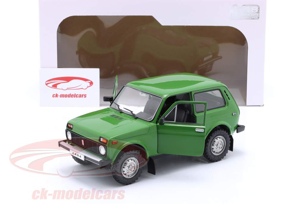 Lada Niva Année de construction 1980 vert 1:18 Solido