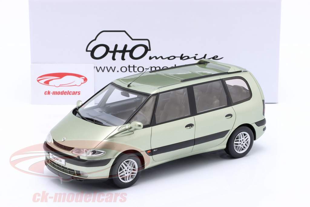 Renault Espace III Byggeår 2001 lysegrøn 1:18 OttOmobile