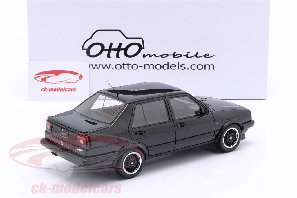 Volkswagen VW Jetta MK2 year 1987 black 1:18 OttOmobile