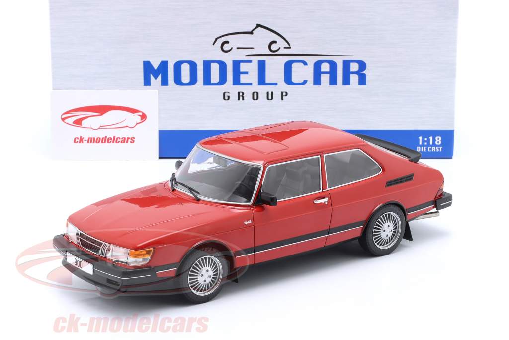 Saab 900 GL Année de construction 1981 rouge 1:18 ModelCar Group