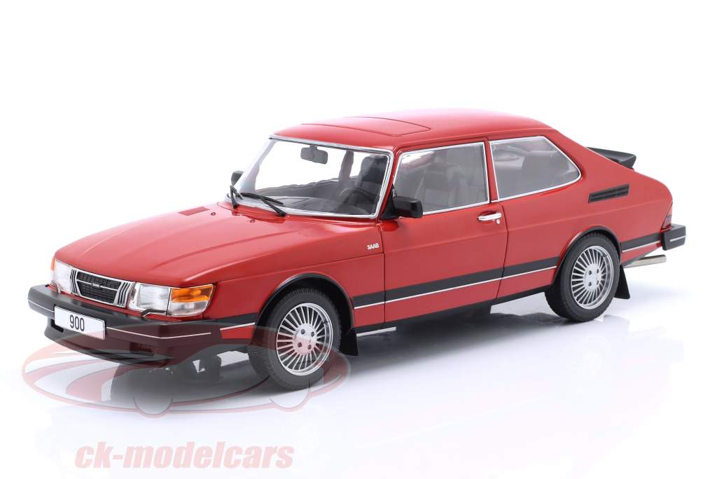 Saab 900 GL Année de construction 1981 rouge 1:18 ModelCar Group