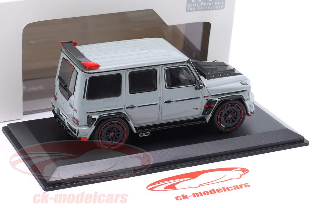 1/43 ブラバス　B63 620 ホワイト Brabus Mercedes Benz G V12 B63 620 Widestar White 1:43