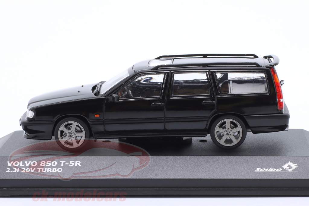 Volvo 850 T5-R 2.3l 20V Turbo Année de construction 1995 noir 1:43 Solido