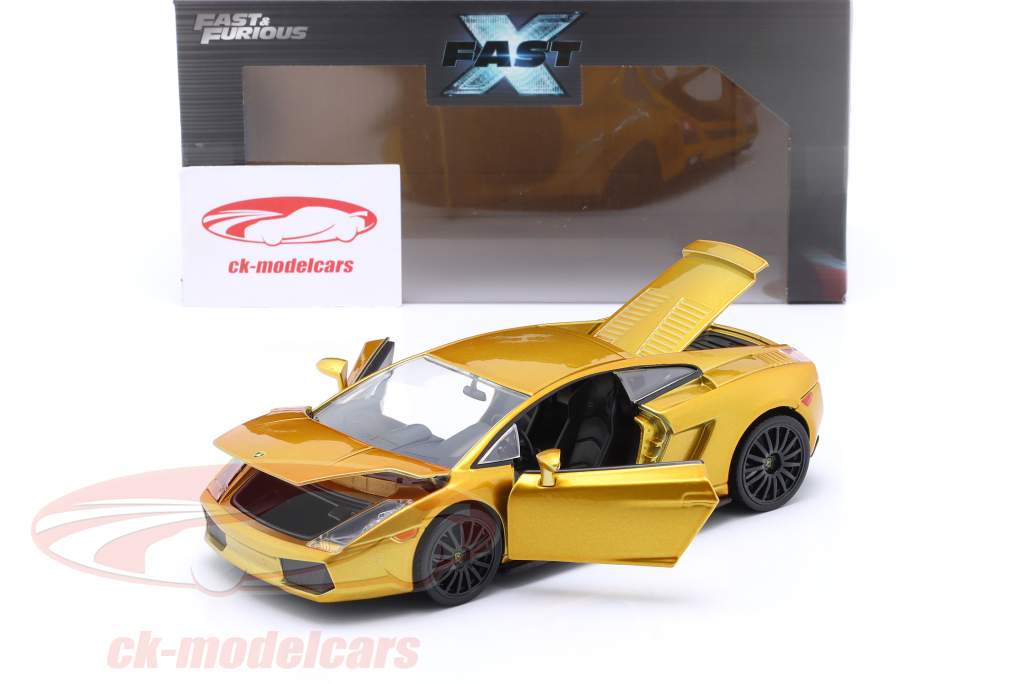 Lamborghini Gallardo Fast X (Fast & Furious 10) oro 1:24 Jada Toys