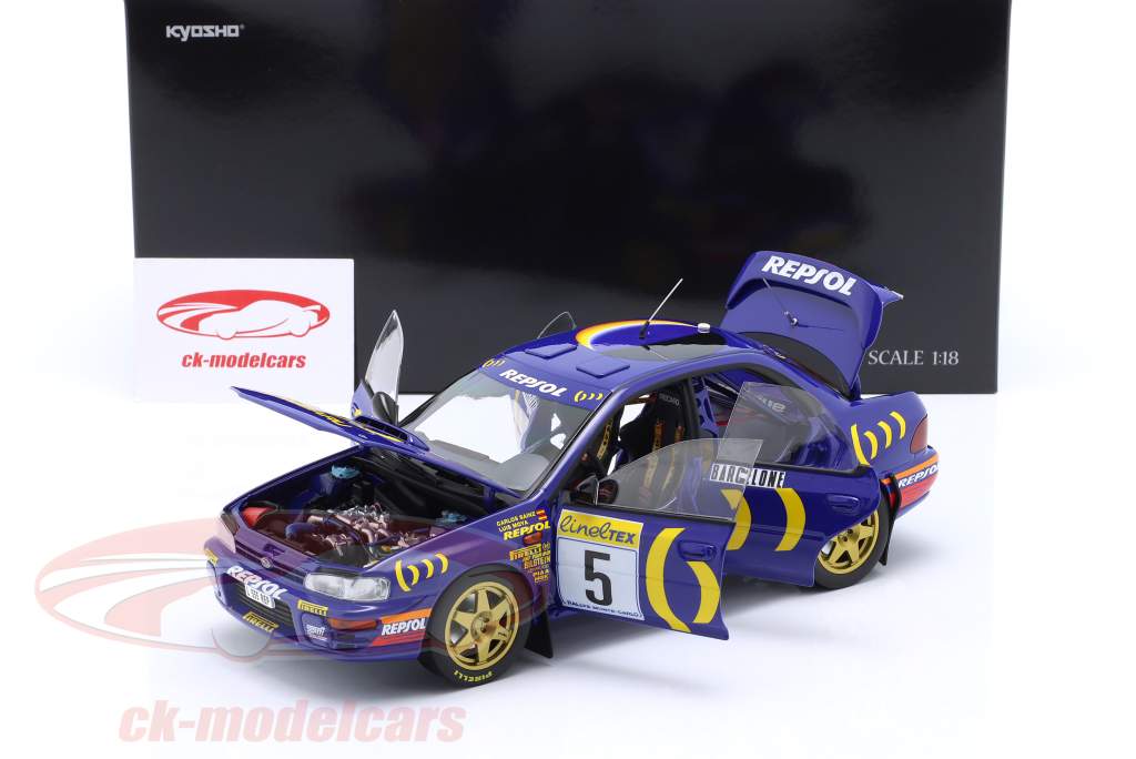 AUTO ART 1/18 SUBARUインプレッサ WRC 1995 #5 独特な AUTOart 1/18 SUBARU Impreza WRC 1995 #5 | eBay