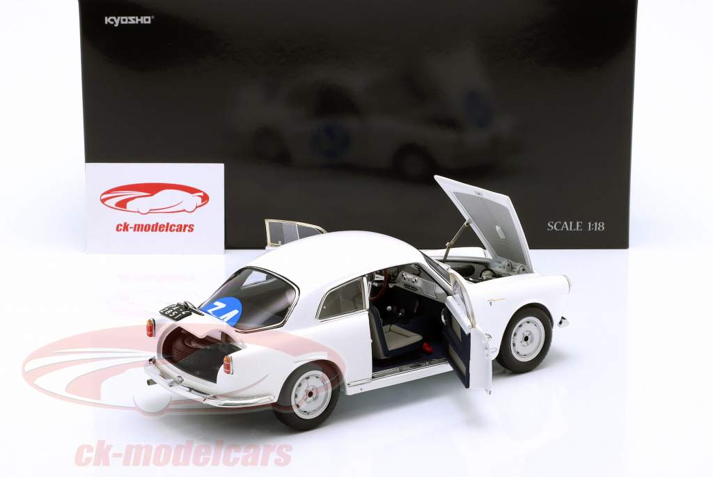 Alfa Romeo Giulietta SV #34 Targa Florio 1960 Emanuele, D'Angelo 1:18 Kyosho