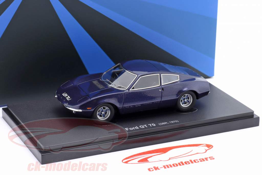 Ford GT70 建设年份 1970 深蓝 1:43 AutoCult