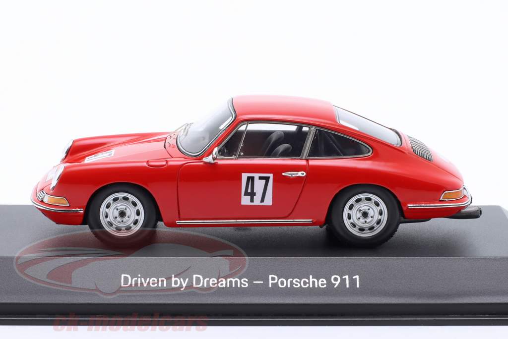 Porsche 911 Eberhard Mahle #47 red 1:43 Spark