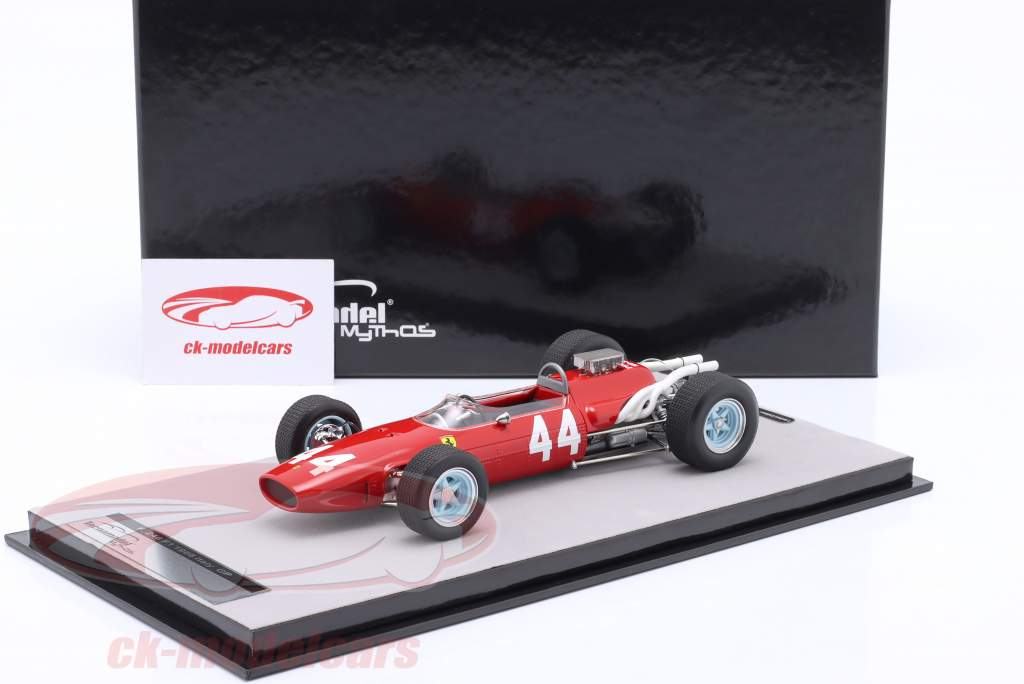 Giancarlo Baghetti Ferrari 246 F1 #44 italiensk GP formel 1 1966 1:18 Tecnomodel