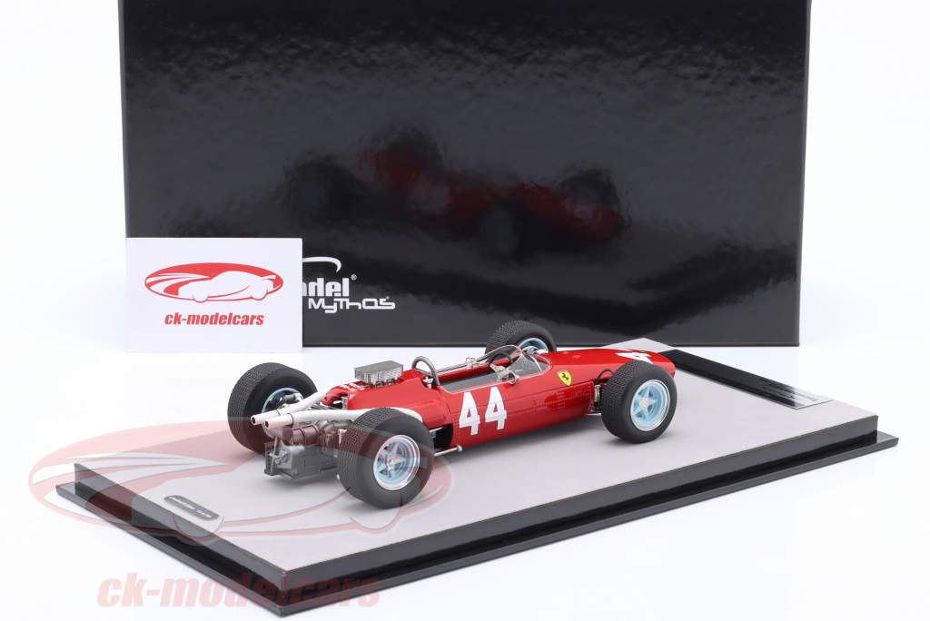 Giancarlo Baghetti Ferrari 246 F1 #44 italiensk GP formel 1 1966 1:18 Tecnomodel