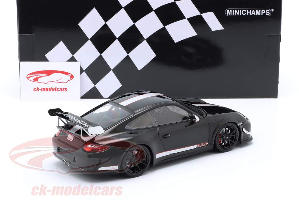 Porsche 911 (997) GT3 RS 4.0 Ano de construção 2011 preto 1:18 Minichamps