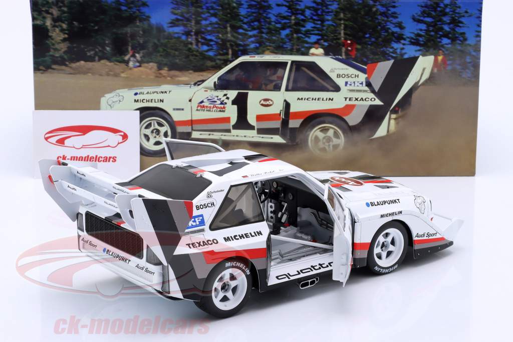 Audi Sport quattro S1 E2 #1 Winner Pikes Peak 1987 Walter Röhrl 1:18 WERK83