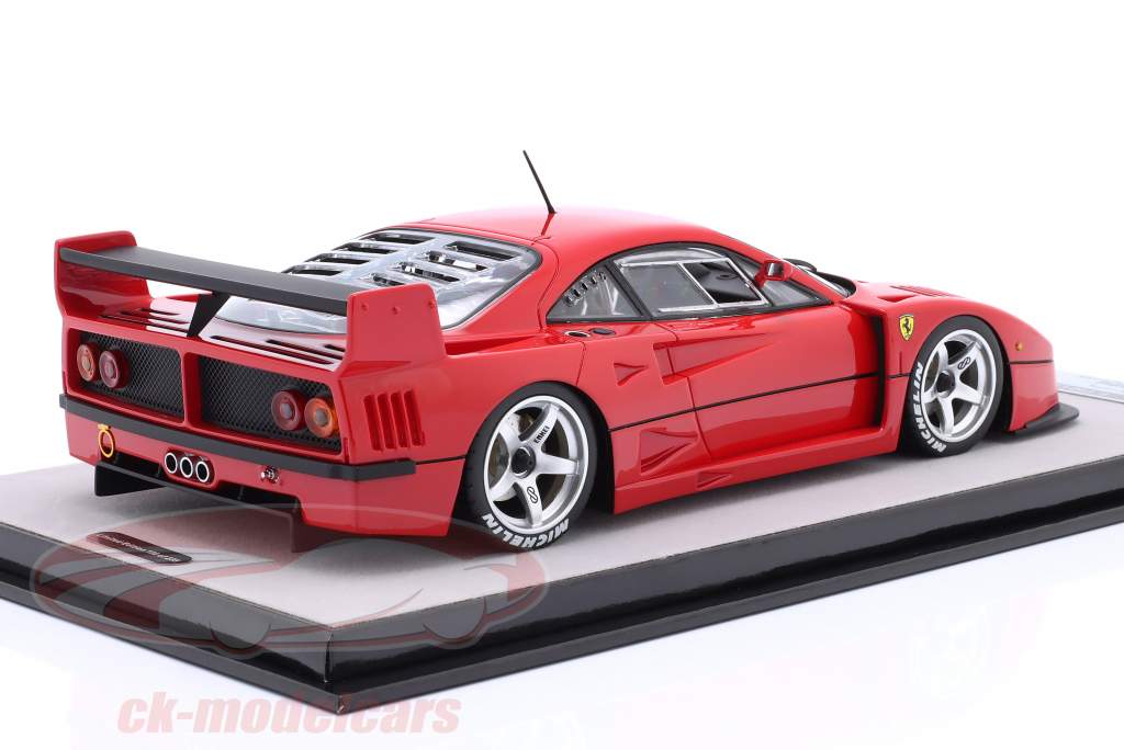 Ferrari F40 GTE Trykke version 1996 rød 1:18 Tecnomodel