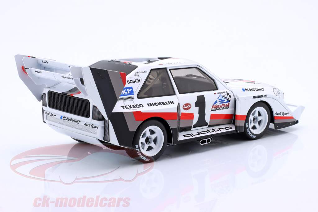 Audi Sport quattro S1 E2 #1 Winner Pikes Peak 1987 Walter Röhrl 1:18 WERK83