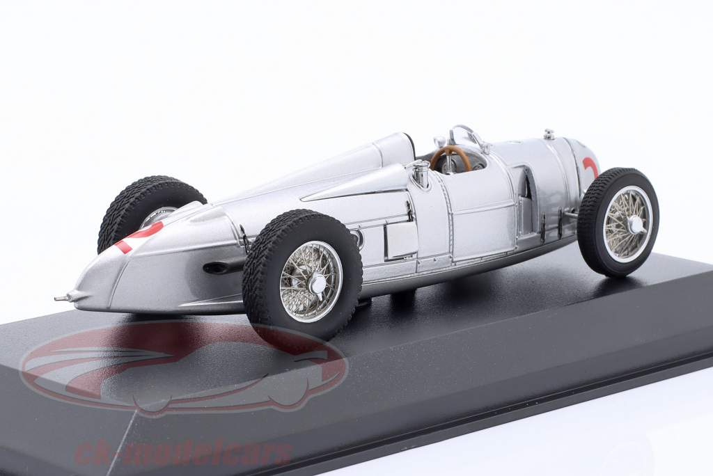 Auto Union Typ A Langheck #2 ADAC Eifelrennen H. zu Leiningen 1:43 Minichamps