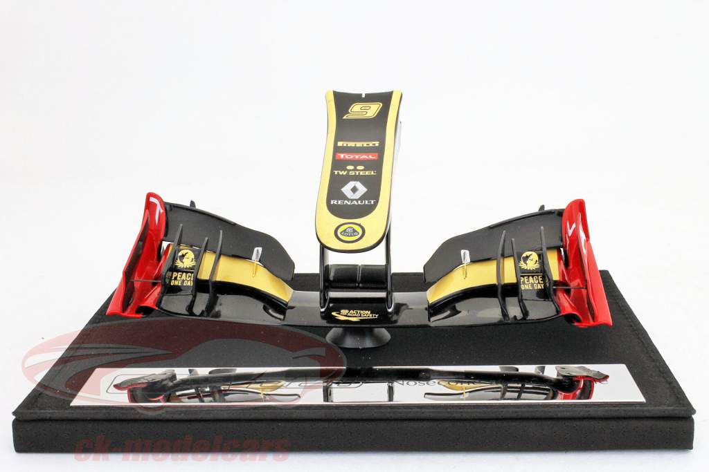 Kimi Raikkonen Lotus Renault E20 formula 1 2012 Nosecone 1:12 Amalgam