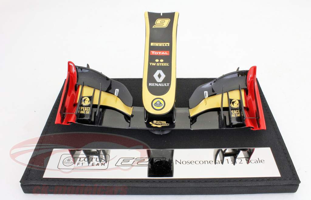Kimi Raikkonen Lotus Renault E20 formula 1 2012 Nosecone 1:12 Amalgam