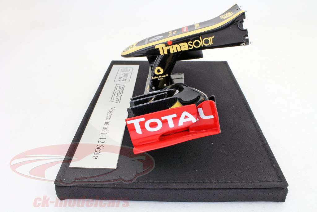 Kimi Raikkonen Lotus Renault E20 formula 1 2012 Nosecone 1:12 Amalgam