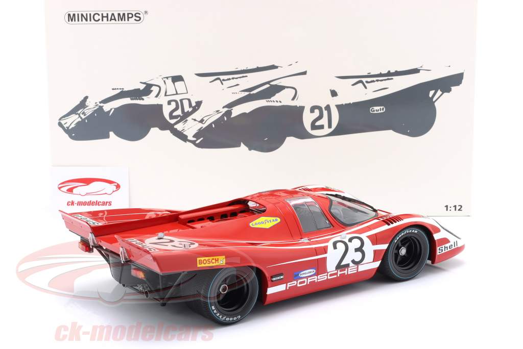 Porsche 917K #23 Winner 24h LeMans 1970 Attwood, Herrmann 1:12 Minichamps