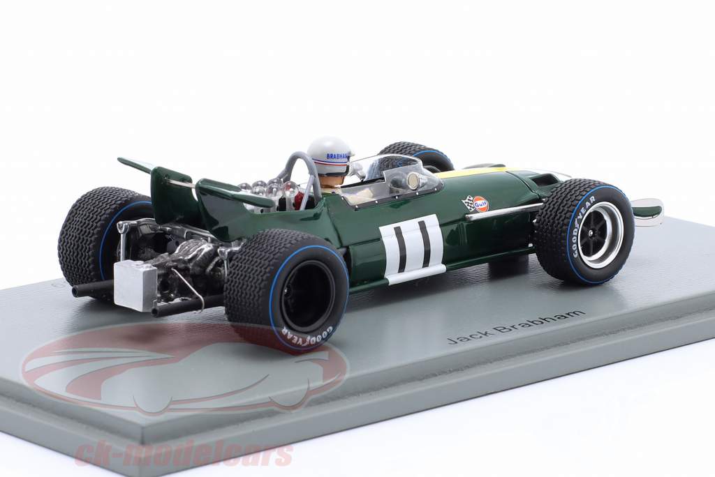 Jack Brabham Brabham BT26A #11 6th Dutch GP formula 1 1969 1:43 Spark