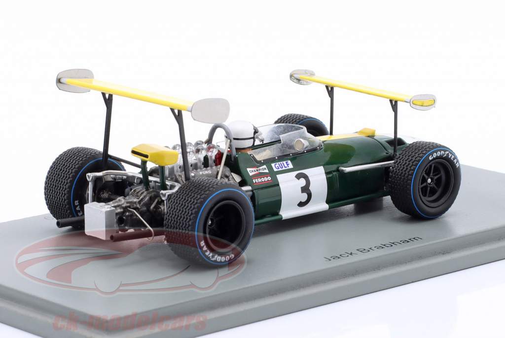 Jack Brabham Brabham BT26A #3 Spagna GP formula 1 1969 1:43 Spark