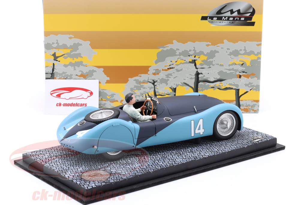 Robert Benoist Bugatti T57S 45 #14 GP ACF 1937 1:18 LeMansMiniatures