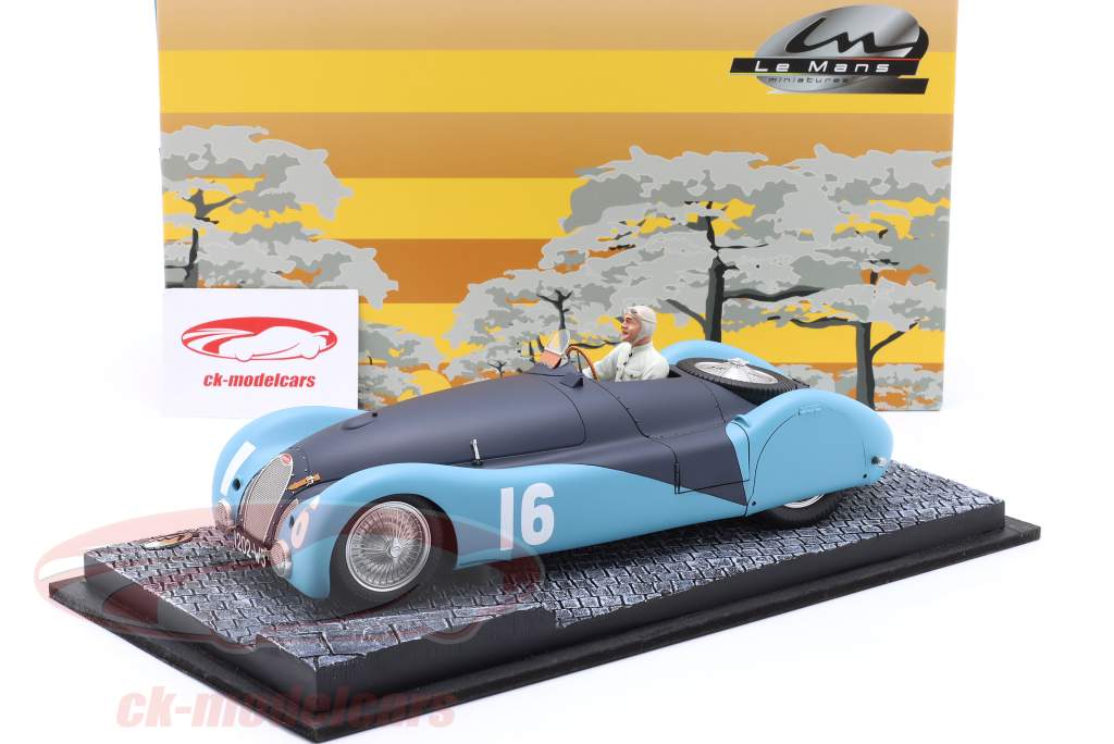 LeMans Miniatures 1:18 Jean-Pierre Wimille Bugatti T57S 45