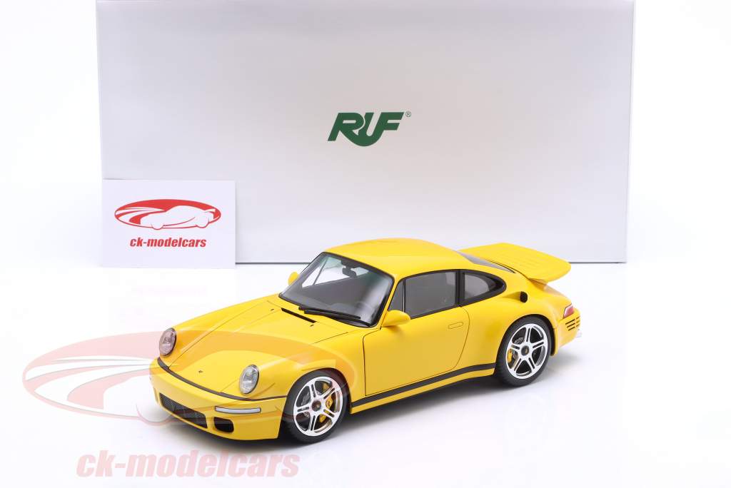 RUF Porsche CTR Anniversary Année de construction 2017 fleurir jaune 1:18 Almost Real
