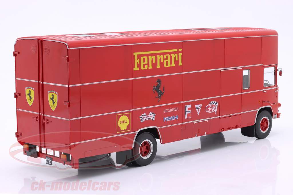 OM Fiat 150 Rolfo Scuderia Ferrari Carrera Auto transportador 70 Años 1:18 CMR