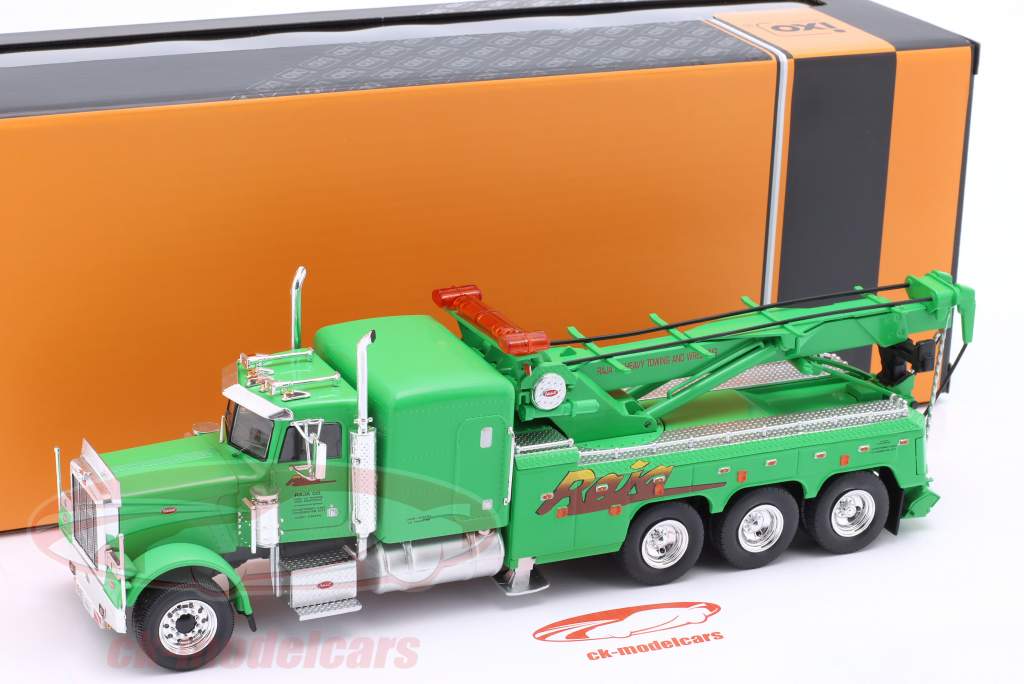 Peterbilt 359 Wrecker Dépanneuse vert 1:43 Ixo