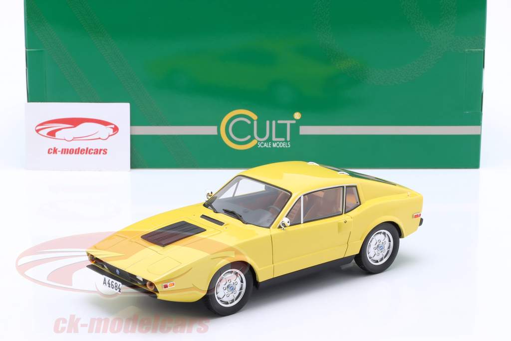 Saab Sonnet III 建设年份 1973 黄色的 1:18 Cult Scale