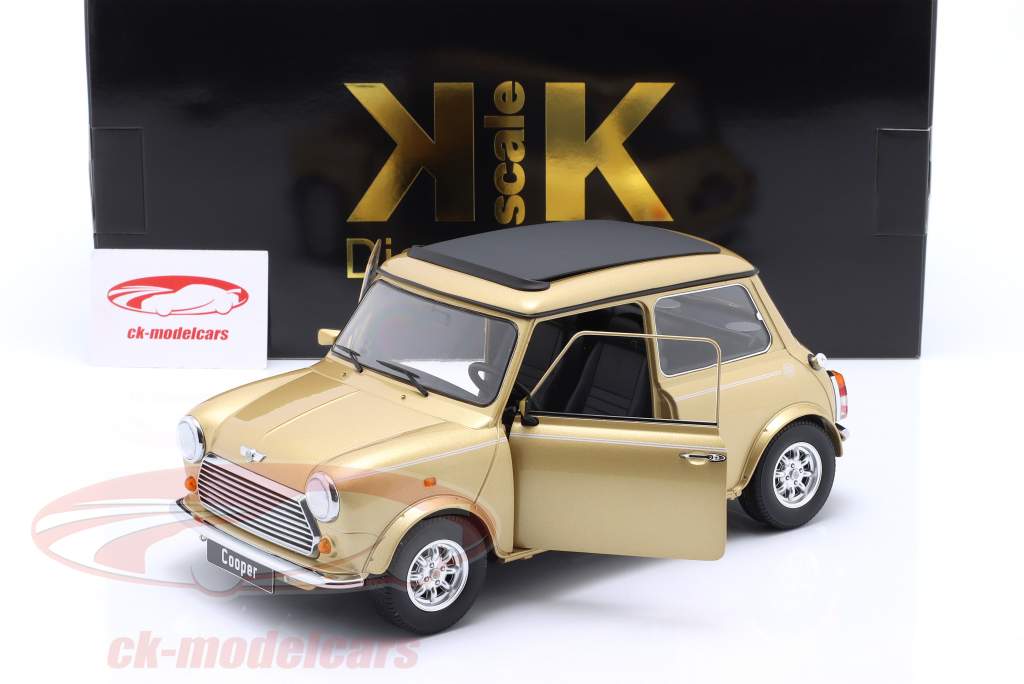 Mini Cooper LHD 和 天窗 金子 金属的 1:12 KK-Scale