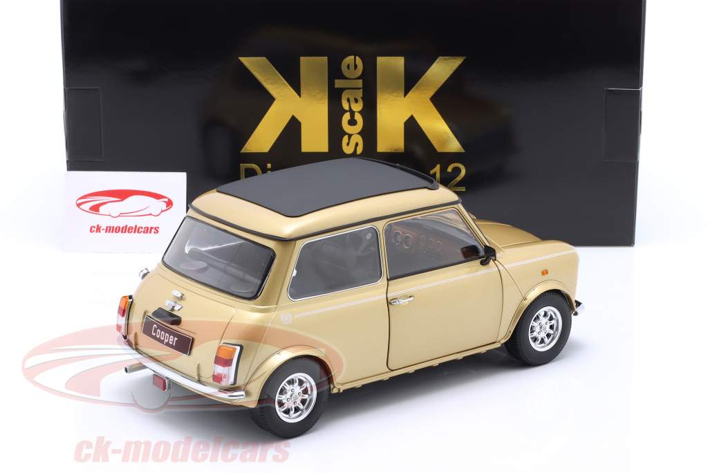 Mini Cooper LHD 和 天窗 金子 金属的 1:12 KK-Scale